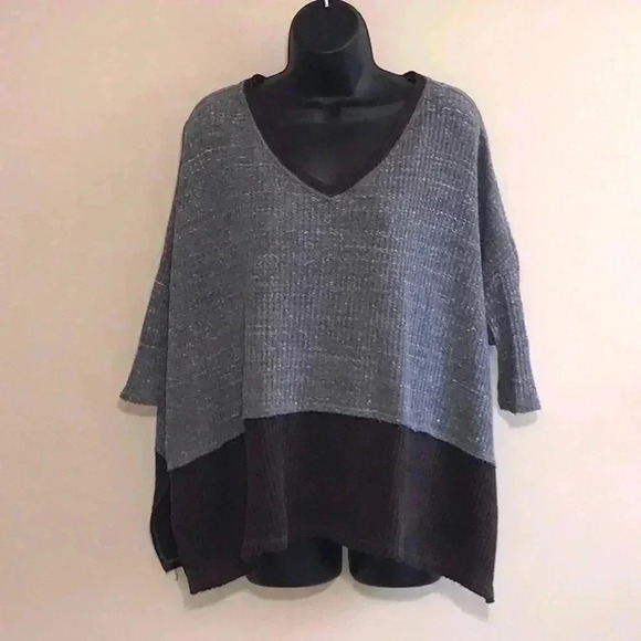 We The Free Waffle Knit Flowy Top Size XS - Picture 1 of 6